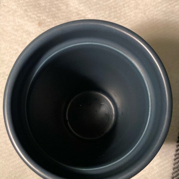 STARBUCKS Dark Blue  Ceramic Travel Tumbler Mug - Picture 5 of 5
